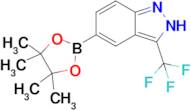 5-(4,4,5,5-tetramethyl-1,3,2-dioxaborolan-2-yl)-3-(trifluoromethyl)-2H-indazole