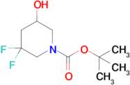 Tert-Butyl 3,3-difluoro-5-hydroxypiperidine-1-carboxylate