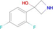 3-(2,4-Difluorophenyl)azetidin-3-ol