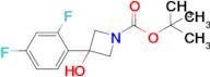 Tert-Butyl 3-(2,4-difluorophenyl)-3-hydroxyazetidine-1-carboxylate