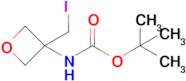 tert-Butyl N-[3-(iodomethyl)oxetan-3-yl]carbamate