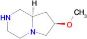 (7R,8aR)-7-Methoxy-octahydropyrrolo[1,2-a]piperazine