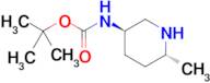 tert-Butyl ((3R,6R)-6-methylpiperidin-3-yl)carbamate