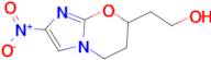 2-(2-Nitro-6,7-dihydro-5H-imidazo[2,1-b][1,3]oxazin-7-yl)ethanol
