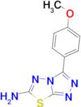 3-(4-Methoxyphenyl)-[1,2,4]triazolo[3,4-b][1,3,4]thiadiazol-6-amine