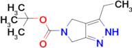 tert-butyl 3-ethyl-2H,4H,5H,6H-pyrrolo[3,4-c]pyrazole-5-carboxylate