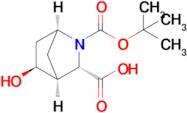 (1S,3S,4S,5S)-2-(tert-Butoxycarbonyl)-5-hydroxy-2-azabicyclo[2.2.1]heptane-3-carboxylic acid