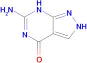 6-amino-2H,4H,7H-pyrazolo[3,4-d]pyrimidin-4-one