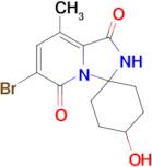 6'-Bromo-4-hydroxy-8'-methyl-2'H-spiro[cyclohexane-1,3'-imidazo[1,5-a]pyridine]-1',5'-dione