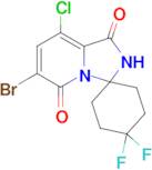 6'-Bromo-8'-chloro-4,4-difluoro-2'H-spiro[cyclohexane-1,3'-imidazo[1,5-a]pyridine]-1',5'-dione