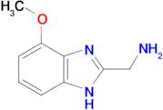 1-(4-methoxy-1H-1,3-benzodiazol-2-yl)methanamine