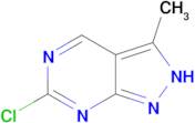 6-chloro-3-methyl-2H-pyrazolo[3,4-d]pyrimidine