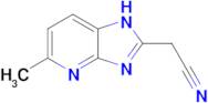 2-{5-methyl-1H-imidazo[4,5-b]pyridin-2-yl}acetonitrile