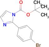 tert-Butyl 2-(4-bromophenyl)-1H-imidazole-1-carboxylate