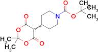 tert-Butyl 4-(2,2-dimethyl-4,6-dioxo-1,3-dioxan-5-ylidene)piperidine-1-carboxylate