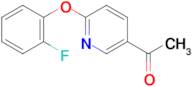 1-(6-(2-Fluorophenoxy)pyridin-3-yl)ethanone