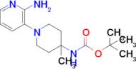 tert-Butyl (1-(2-aminopyridin-3-yl)-4-methylpiperidin-4-yl)carbamate