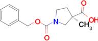(R)-1-((Benzyloxy)carbonyl)-3-methylpyrrolidine-3-carboxylic acid