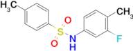 N-(3-Fluoro-4-methylphenyl)-4-methylbenzenesulfonamide