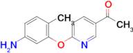 1-[6-(5-Amino-2-methylphenoxy)-3-pyridinyl]ethanone