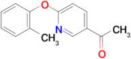 5-Acetyl-2-(2-methylphenoxy) pyridine