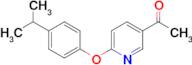 5-Acetyl-2-(4-isopropylphenoxy)pyridine