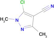 5-Chloro-1,3-dimethyl-1H-pyrazole-4-carbonitrile
