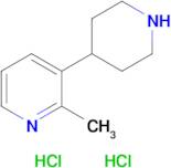 2-Methyl-3-(piperidin-4-yl)pyridine dihydrochloride