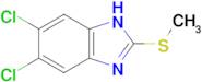 5,6-Dichloro-2-(methylthio)-1H-benzo[d]imidazole