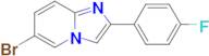 6-Bromo-2-(4-fluorophenyl)imidazo[1,2-a]pyridine