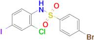 4-Bromo-N-(2-chloro-4-iodophenyl)benzenesulfonamide