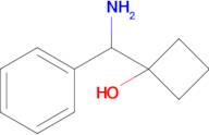 1-[Amino(phenyl)methyl]cyclobutan-1-ol