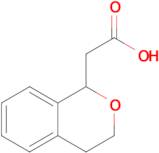 2-(3,4-Dihydro-1H-isochromen-1-yl)acetic acid