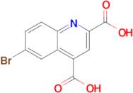 6-Bromoquinoline-2,4-dicarboxylic acid