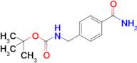 tert-Butyl 4-carbamoylbenzylcarbamate