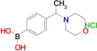 (4-(1-Morpholinoethyl)phenyl)boronic acid hydrochloride