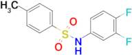 N-(3,4-Difluorophenyl)-4-methylbenzenesulfonamide