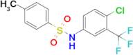 N-(4-Chloro-3-(trifluoromethyl)phenyl)-4-methylbenzenesulfonamide