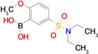 (5-(N,N-Diethylsulfamoyl)-2-methoxyphenyl)boronic acid