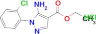 ethyl 5-amino-1-(2-chlorophenyl)-1H-pyrazole-4-carboxylate hydrochloride