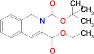2-tert-butyl 3-ethyl isoquinoline-2,3(1H)-dicarboxylate