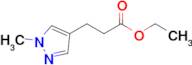 ethyl 3-(1-methyl-1H-pyrazol-4-yl)propanoate