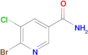 6-bromo-5-chloropyridine-3-carboxamide