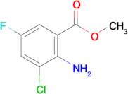 Methyl 2-amino-3-chloro-5-fluorobenzoate