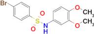 4-bromo-N-(3,4-dimethoxyphenyl)benzenesulfonamide