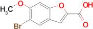 5-bromo-6-methoxybenzofuran-2-carboxylic acid