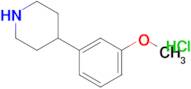 4-(3-methoxyphenyl)piperidine;hydrochloride