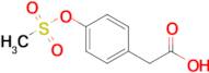 {4-[(Methylsulfonyl)oxy]phenyl}acetic acid