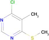 4-chloro-5-methyl-6-(methylthio)pyrimidine