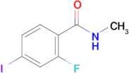 N-METHYL-2-FLUORO-4-IODOBENZAMIDE